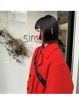 シロ(siro)の写真/顔まわりで変わるヘアデザイン＊