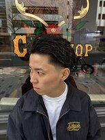 フォーコーナーズ(Four Corners) テーパーフェード/スリックバック/スキンフェード/バーバー/
