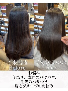 ロレ 下北沢(lore) 美髪矯正＋髪質改善トリートメント