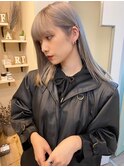 横浜で叶えるシルバーアッシュのレイヤーカット