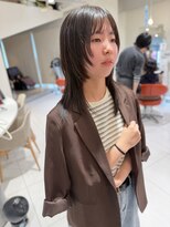 ステラ ヘア デザイン サロン(STELLA hair design salon)&nbsp;ハッシュウルフ　黒髪　【杉若】
