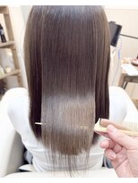 リブ(LIV)&nbsp;梅雨前の髪質改善縮毛矯正でまとまる艶髪