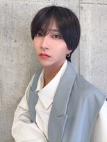 ロンドソル 四日市(Lond Sol)&nbsp;men's/メンズ/リバースセンターパート/ニュアンスパーマ