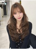 JEWIIL 渋谷 中島 レイヤーカット×ヘーゼルベージュ