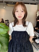 ロカリタ キョウト 河原町三条店(ROCAReTA kyoto) ベージュカラー ミディアムレイヤー くびれミディアム