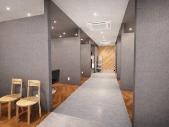 半個室シェアサロン anchor 守谷店【アンカー】【9月4日オープン(予定)】の写真/【全席半個室】周りが気にならないゆったり空間で、落ち着いた雰囲気で上質なひとときを【守谷美容室】