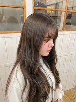 ヘアーループセラデザインワークス(Hair ruup Sela design works) 透明感たっぷり♪オリーブグレージュ