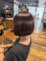 サンカリ SANKARI 船木店 ボルドーボブ