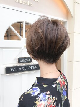 ロンド ブランシュ 錦糸町北口(Lond blanche) 【錦糸町Lond blanche】【お客様ヘア】大人カワイイショートボブ