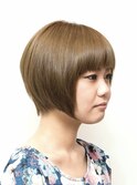 前下がりショートボブ