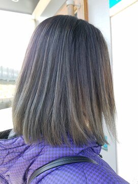 パラゴンヘア(Paragon hair) シルバーストレート