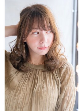 アメリ 新宿(Ameri) Ameri 大人色っぽラフセミディ　イルミナカラー　【新宿】