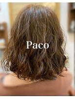 ヘアーズファクトリー パコ(Hair's factory Paco) 大人可愛いパーマスタイル