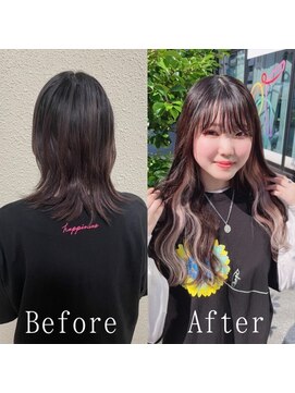 ARビューティー ギンザ(AR Beauty Ginza) ミルクティーピンク#ナチュラルピンク#ゆるふわウェーブ#銀座