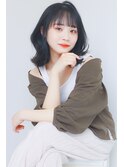 外ハネミディアムボブ