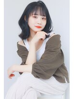 レナークルグラン(LENAHC Le grand) 外ハネミディアムボブ