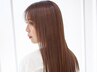 【髪質改善ハーフ】スタイリストカット+カラー+酸熱美髪トリートメント