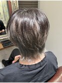 #ロングヘア #グレージュカラー #ボブウルフ#ココアベージュ