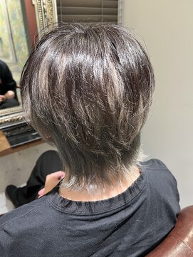 ムーン(moon) #ロングヘア #グレージュカラー #ボブウルフ#ココアベージュ