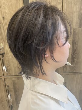 ハルキミナト ジャパン ヨコハマ(HARUKI MINATO japan YOKOHAMA) グレージュ　ウルフ