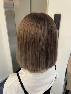 アヴァンスアンス 広島袋町店(AVANCE.ens) 髪質改善カラー×ベージュカラー