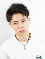 アクロス 原宿(AKROS)&nbsp;刈り上げアップバング　パーマ