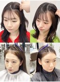 ご来店されたお客様の仕上がり【表参道駅/産毛パーマ/韓国ヘア】