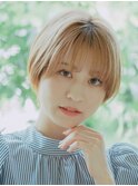 外国人風ショートボブ/20代/30代/40代/50代/岡山/表町