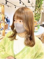 アルクバイネオリーブ 荻窪店(arc by neolive) ブリーチなしで明るめに♪オリーブベージュ