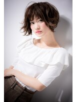 カバーヘア ブリス 戸田公園西口店(COVER HAIR bliss)&nbsp;フレンチガーリーゆるふわマッシュパーマv戸田公園20代30代40代