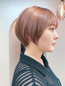 シビバイレボ(CIBI by revo) 地毛風カラー/ナチュラルレイヤーカット/ショートボブ[船橋]