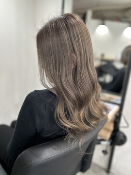 ラフ 難波店(LAFF) #黒髪#ボブルフ#ネビージュ#小顔#ワンレン