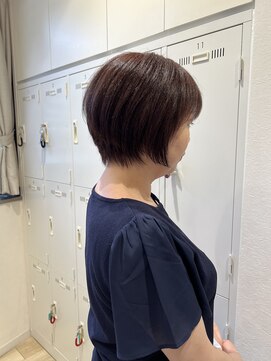 ステラバイケンジ(STELLA by KENJE) 大人綺麗ボブ/藤沢/髪質改善縮毛矯正/ショート/脱白髪染め透明感