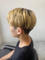 メンズカット バイ ソイクフ(メンズカット by SOY-KUFU)&nbsp;MEN'SHAIRアッシュブラックベリーショートダークアッシュ