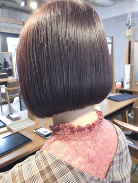 レイ 津田沼(Lei) 黒髪/ボブルフ/ネビージュ/小顔/ワンレン/