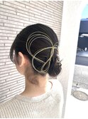 ヘアセット◎和装シニヨン