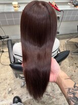 エクステ付けたままカラー＋トリートメント