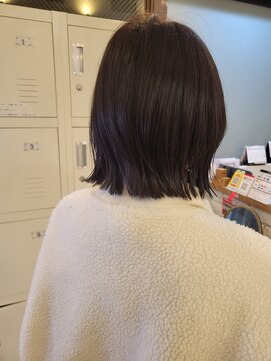 フレイムス ヘアアンドリラックス 南越谷店(Frames hair&relax) 切りっぱなし◎透明感カラー【南越谷・新越谷】