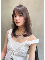 エイチ(H eitf) H【eitf】原宿 表参道 レイヤーカット/ナチュラルブラウン