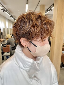 サンド 表参道(sand) ショートボブパーマ20代30代40代ショートパーマショート