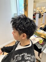 コワファースト  させぼ五番街店(COIFF1RST)&nbsp;ツイスパ×アップバング☆