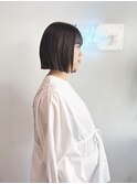 切りっぱなしスタイル
