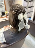 ALMO◎結婚式ヘアアレンジ【ハーフアップ】