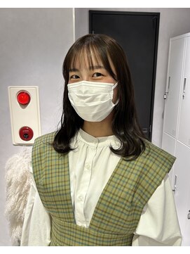 リアン バイ キートス(Lien by kiitos) マロンベージュ/ベージュ/ロング