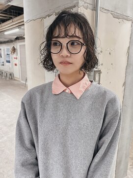 ロジ(loji) くしゃっとボブパーマ