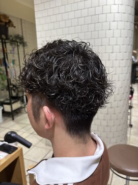 エムプラス センター北(M.plus) メンズウェーブパーマ
