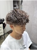 滋賀/南草津/メンズ美容室/波巻きツイストスパイラルパーマ