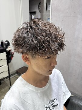 ミオ(Mio) 滋賀/南草津/メンズ美容室/波巻きツイストスパイラルパーマ