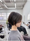 ショートボブくびれヘア韓国風レイヤーボブレイヤーカット北千住