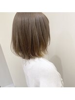 ビューティズム エルム(Beautism Elm) ボブ　ミディアム　ベージュ